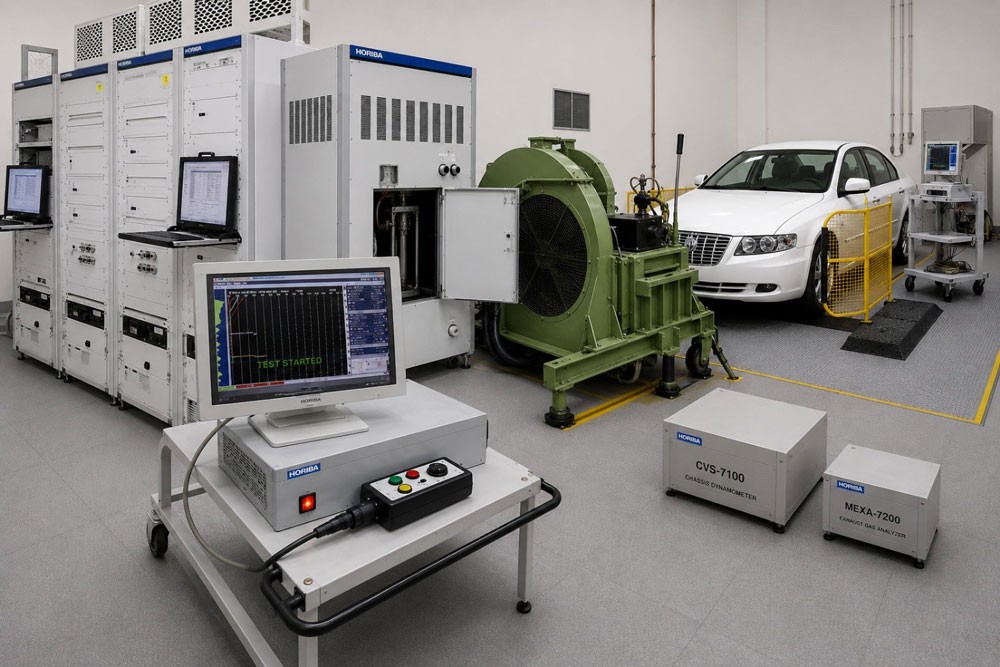 آزمایشگاه خودرو (Emission Fuel Consumption Laboratory)